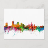 Quebec Canada Skyline Postkarte (Vorderseite)
