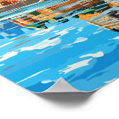 Quebec Canada Vintage Poster (Ecke)