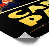 QUEBEC Chateau Frontenac Resorts Hotel Holidays Poster (Ecke)