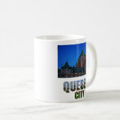 Quebec City Canada Chateau Frontenac Foto Kaffeetasse (VorderseiteRechts)