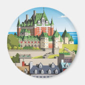 Quebec City Canada Magnet (Vorne)