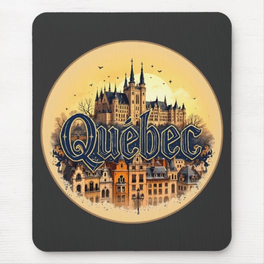 Quebec City Canada Mousepad (Vorne)