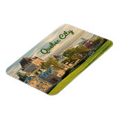 Quebec City Canada stilisiert Magnet (Linke Seite)