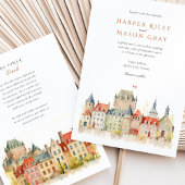 Québec City Canada Wedding Einladung