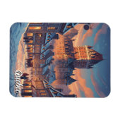 Quebec City Chateau Frontenac Magnet (Horizontal)
