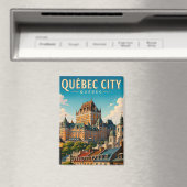 🏰 Quebec City Chateau Frontenac Magnet (In Situ (Geschirrspüler))