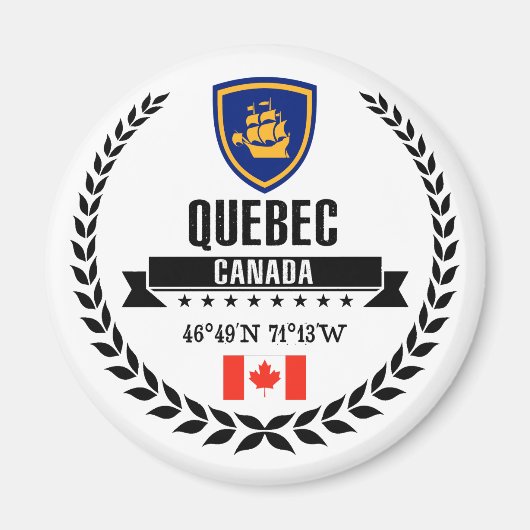 Quebec City Magnet (Vorne)