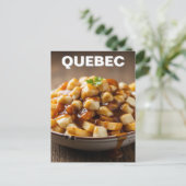Quebec City Magnet Feiertagspostkarte (Stehend Vorderseite)
