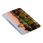 Quebec City night Magnet (Rechte Seite)