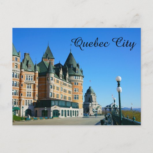 QUEBEC CITY POSTCARD POSTKARTE (Vorderseite)