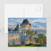 QUEBEC CITY POSTCARD POSTKARTE (Vorne/Hinten)