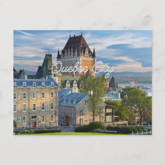 QUEBEC CITY POSTCARD POSTKARTE (Vorderseite)