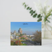 Quebec City Postcard Postkarte (Stehend Vorderseite)