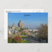 Quebec City Postcard Postkarte (Vorne/Hinten)