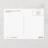 Quebec City Postcard Postkarte (Rückseite)