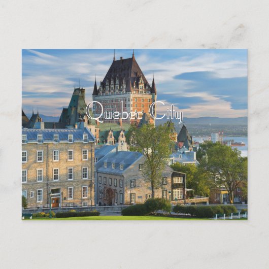 QUEBEC CITY POSTCARD POSTKARTE (Vorderseite)