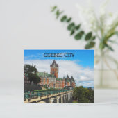 QUEBEC CITY POSTCARD POSTKARTE (Stehend Vorderseite)