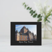 Quebec City Postcard Postkarte (Stehend Vorderseite)