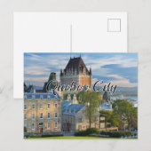 QUEBEC CITY POSTCARD POSTKARTE (Vorne/Hinten)