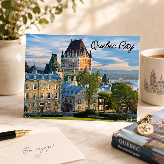 QUEBEC CITY POSTCARD POSTKARTE