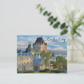 QUEBEC CITY POSTCARD POSTKARTE (Stehend Vorderseite)