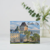 QUEBEC CITY POSTCARD POSTKARTE (Stehend Vorderseite)