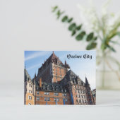 Québec City Postcard Postkarte (Stehend Vorderseite)