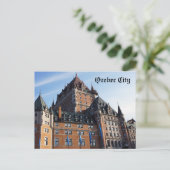 Québec City Postcard Postkarte (Stehend Vorderseite)