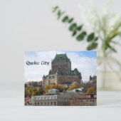 Quebec City Postkarte (Stehend Vorderseite)
