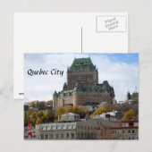 Quebec City Postkarte (Vorne/Hinten)