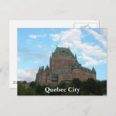 Quebec City Postkarte (Vorne/Hinten)