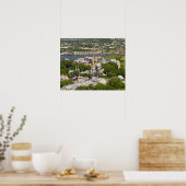 Quebec City, Quebec, Canada. Looking down on the Poster (Küche)