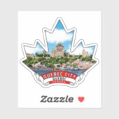 Quebec City, Quebec Kanada Aufkleber (Blatt)