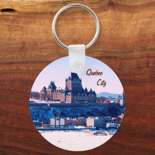 Quebec City Schlüsselanhänger (Vorderseite)