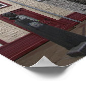 Quebec City Street Poster (Ecke)