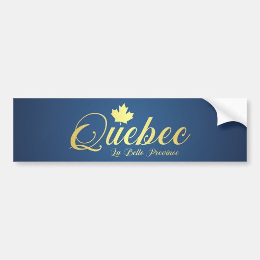 Quebec (dekorativ)G Autoaufkleber (Vorne)