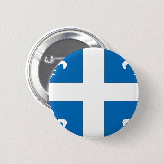 QUEBEC FLAG BUTTON (Vorne & Hinten)