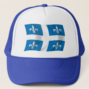 Quebec Flag Hat Truckerkappe