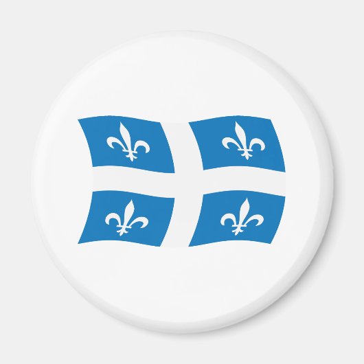 Quebec Flag Magnet (Vorne)