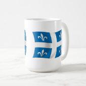 Quebec Flag Tasse (VorderseiteRechts)