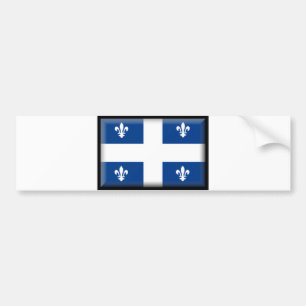 Québec Flagge Autoaufkleber
