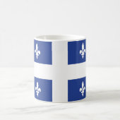 Quebec-Flagge Kaffeetasse (Mittel)