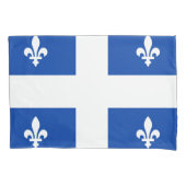Quebec-Flagge Kissenbezug (Vorderseite)