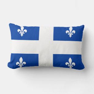Quebec-Flagge Lendenkissen