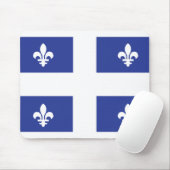 Quebec-Flagge Mousepad (Mit Mouse)