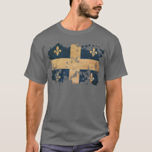 Quebec-Flagge T-Shirt