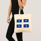 Quebec-Flagge Tragetasche (Vorderseite (Produkt))
