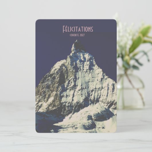 Quebec Glückwünsche Feiertagskarte (Stehend Vorderseite)