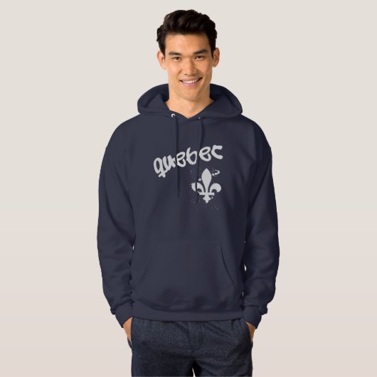 Quebec Graffiti Hoodie (Vorne ganz)