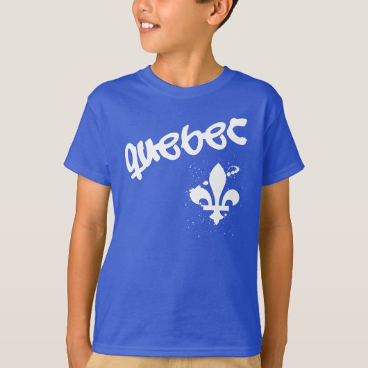 Quebec Graffiti T-Shirt (Vorderseite)